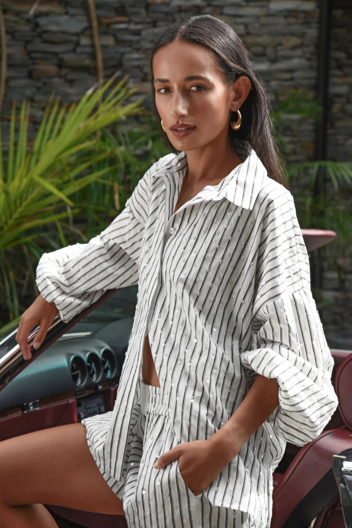 A-SHIRT YOUR POWER SHIRT WHITE STRIPE