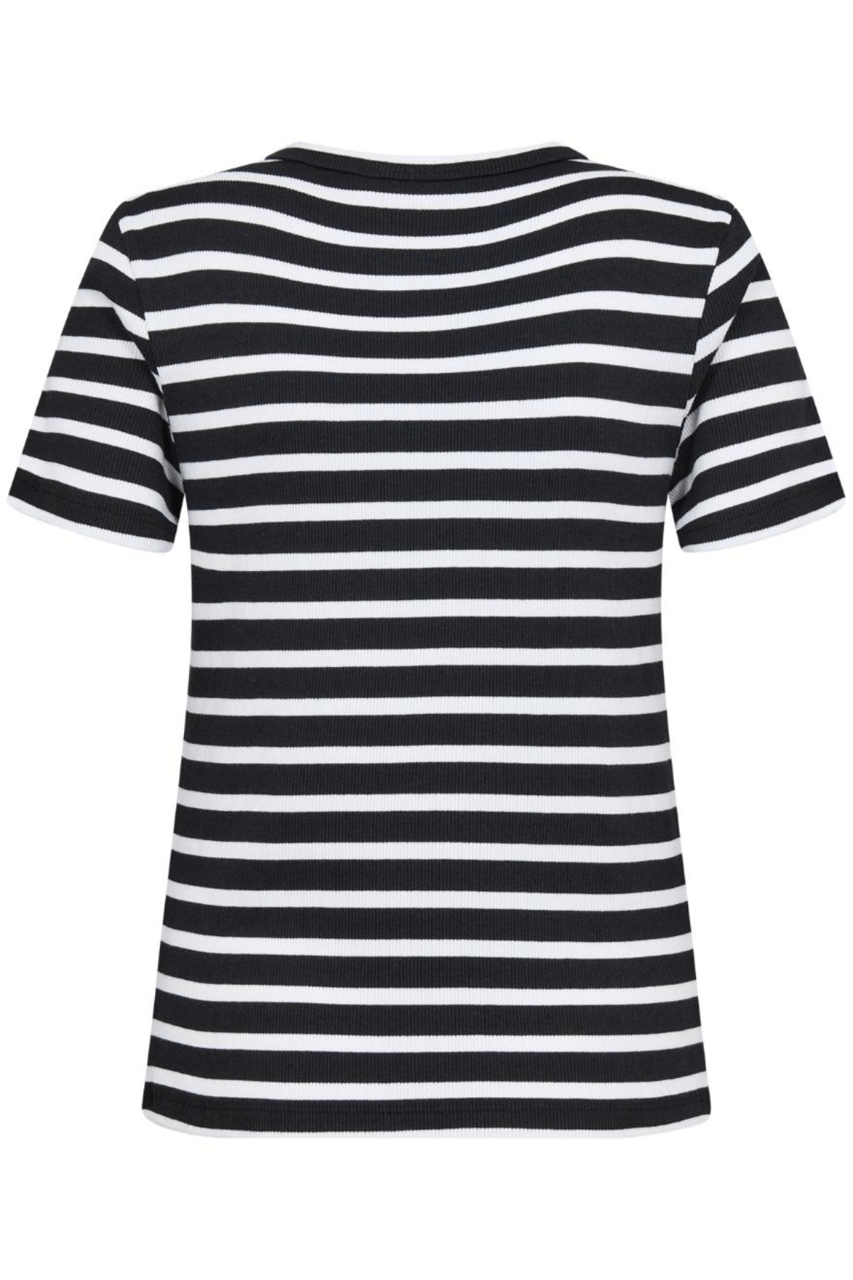 ASTER SS T-SHIRT BLACK WHITE STRIPE