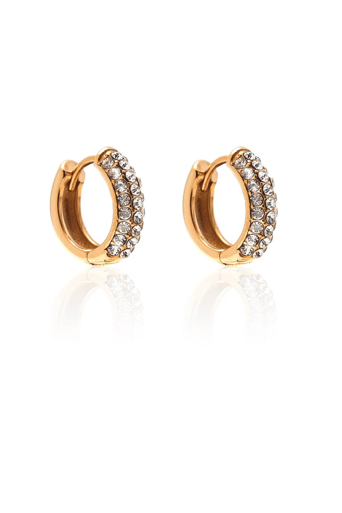 ASTRA HOOP EARRINGS GOLD