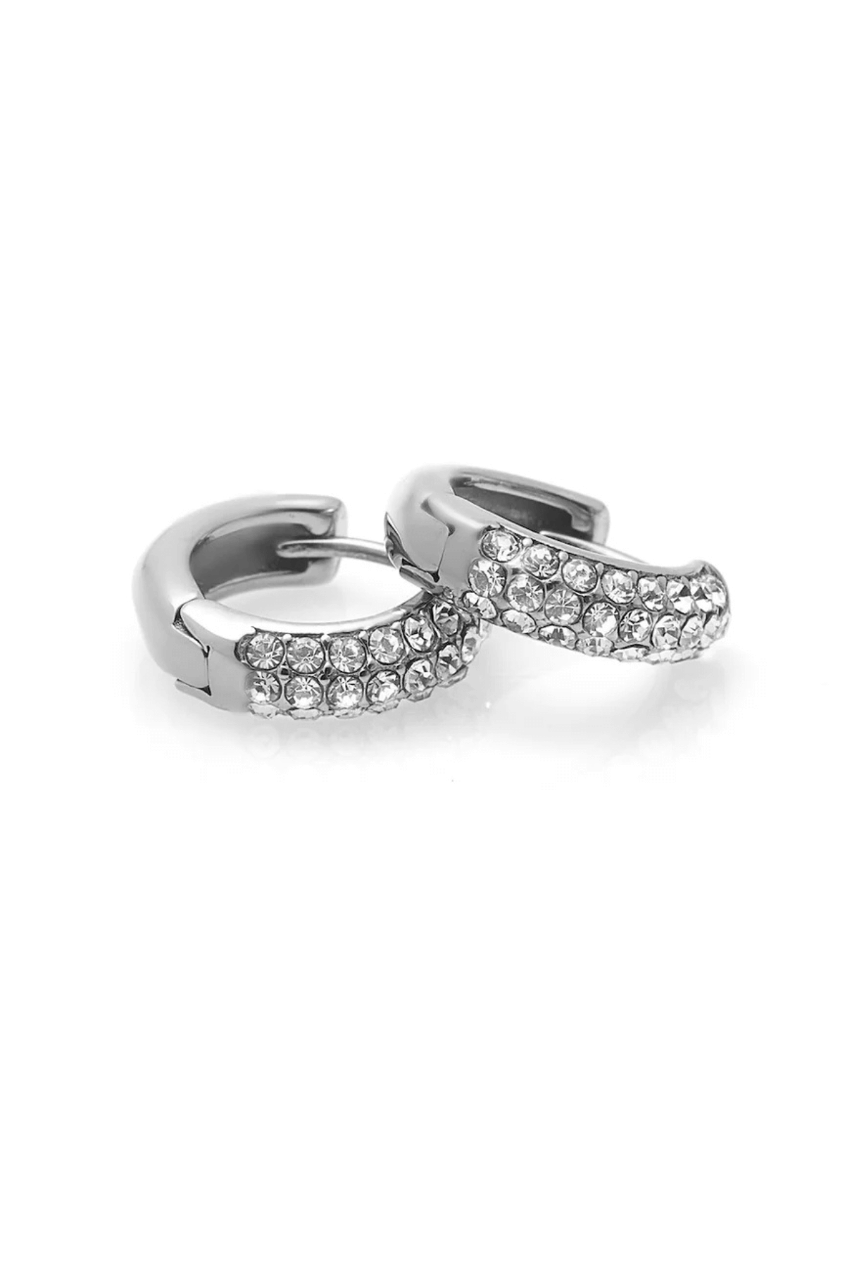 ASTRA HOOP EARRINGS SILVER