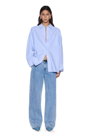 ASTRA LS SHIRT BLUE OXFORD