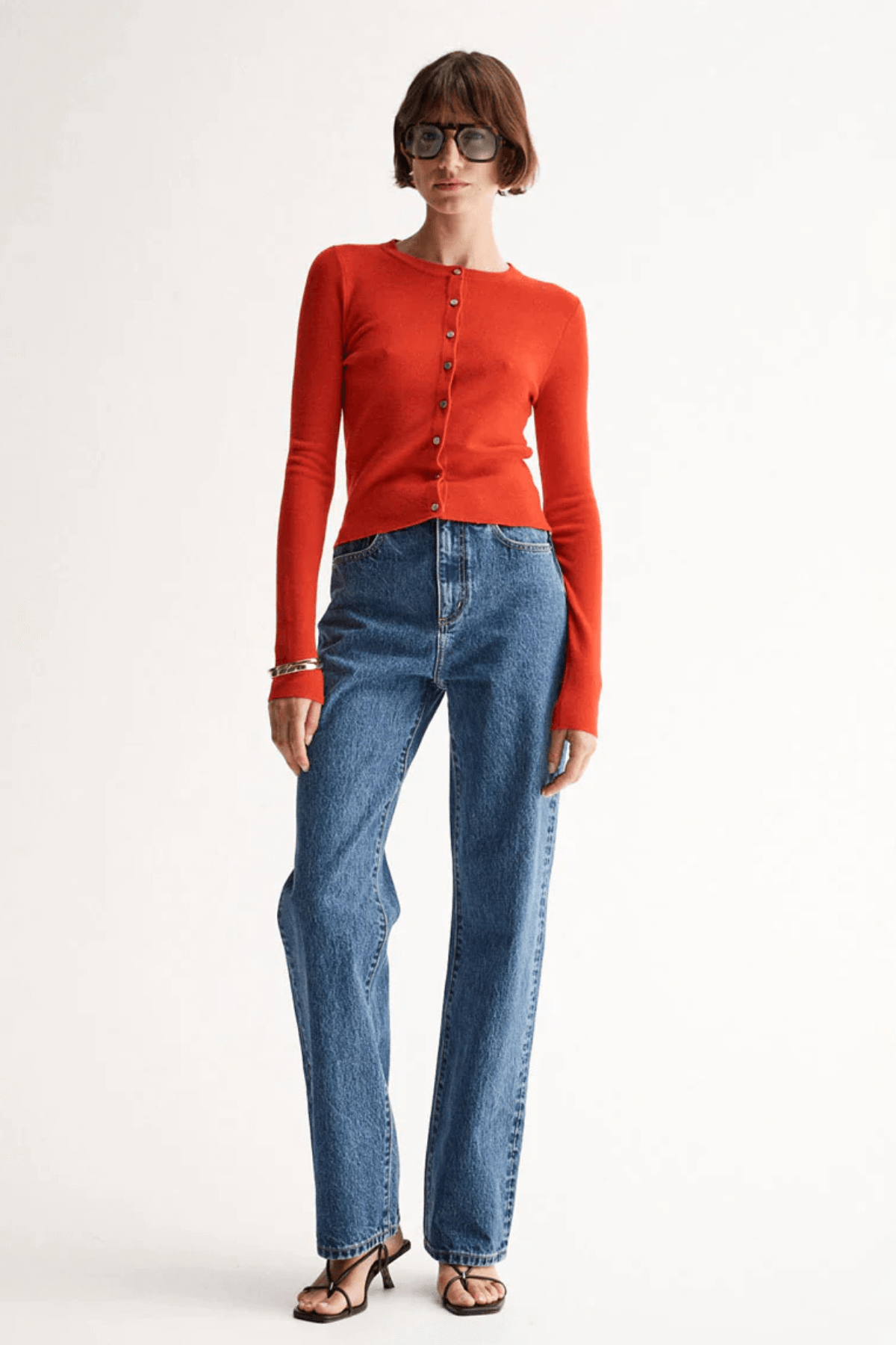 ASTRID CARDI RED