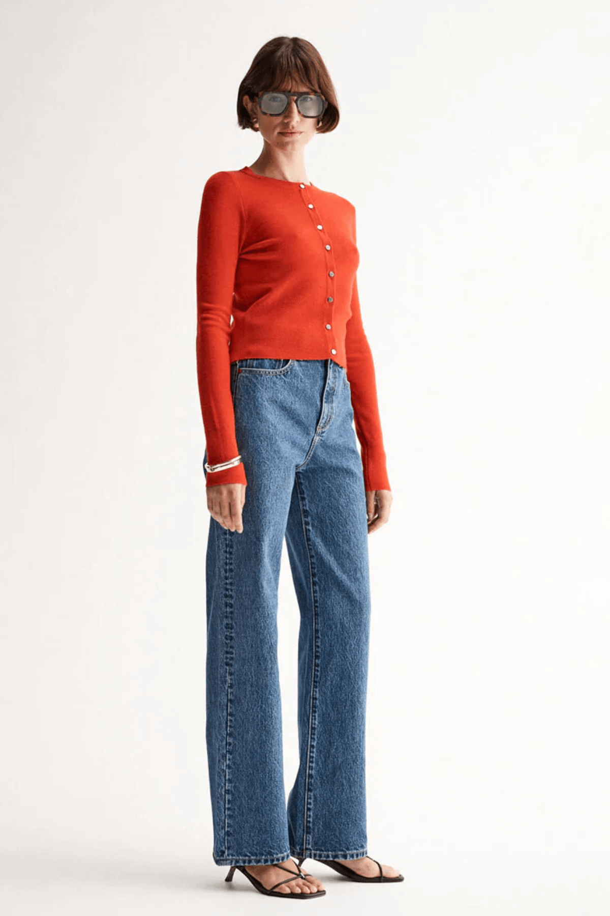 ASTRID CARDI RED