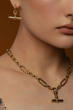ATLAS HOOP EARRINGS GOLD