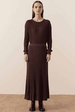 ATRIUM RIBBED TOP BERRY/BERRY