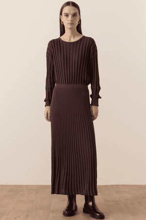 ATRIUM RIBBED TOP BERRY/BERRY
