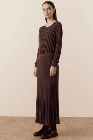 ATRIUM RIBBED TOP BERRY/BERRY