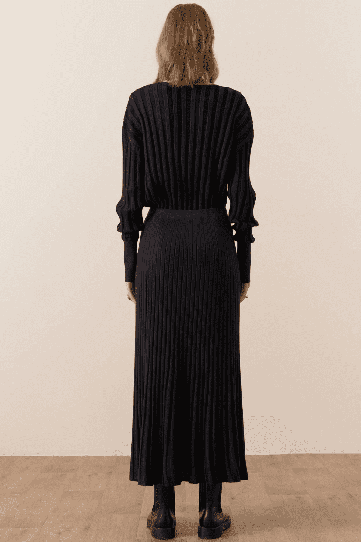 ATRIUM RIBBED TOP INK/BLACK