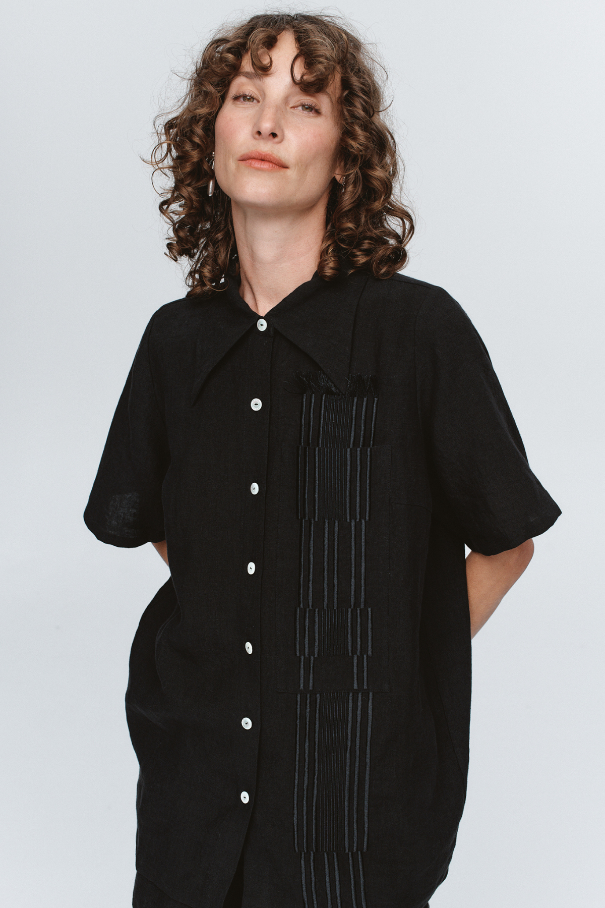 ATTICUS SHIRT BLACK