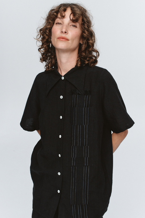 ATTICUS SHIRT BLACK