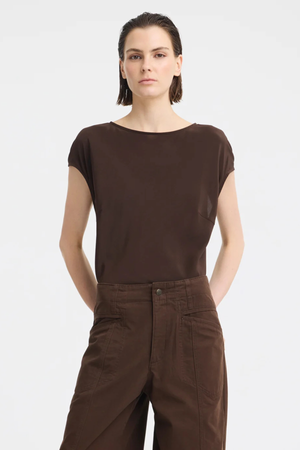 AURORA SILK TOP ESPRESSO