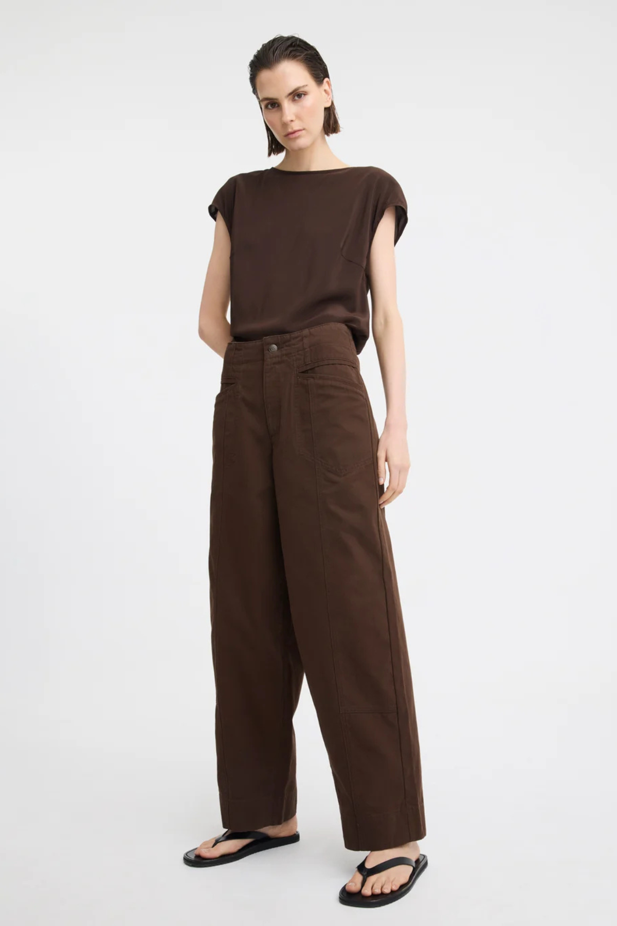 AURORA SILK TOP ESPRESSO