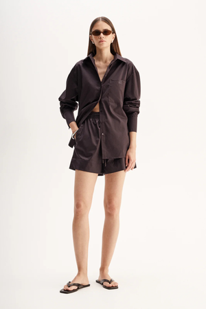 AUSTIN SHIRT CHOCOLATE