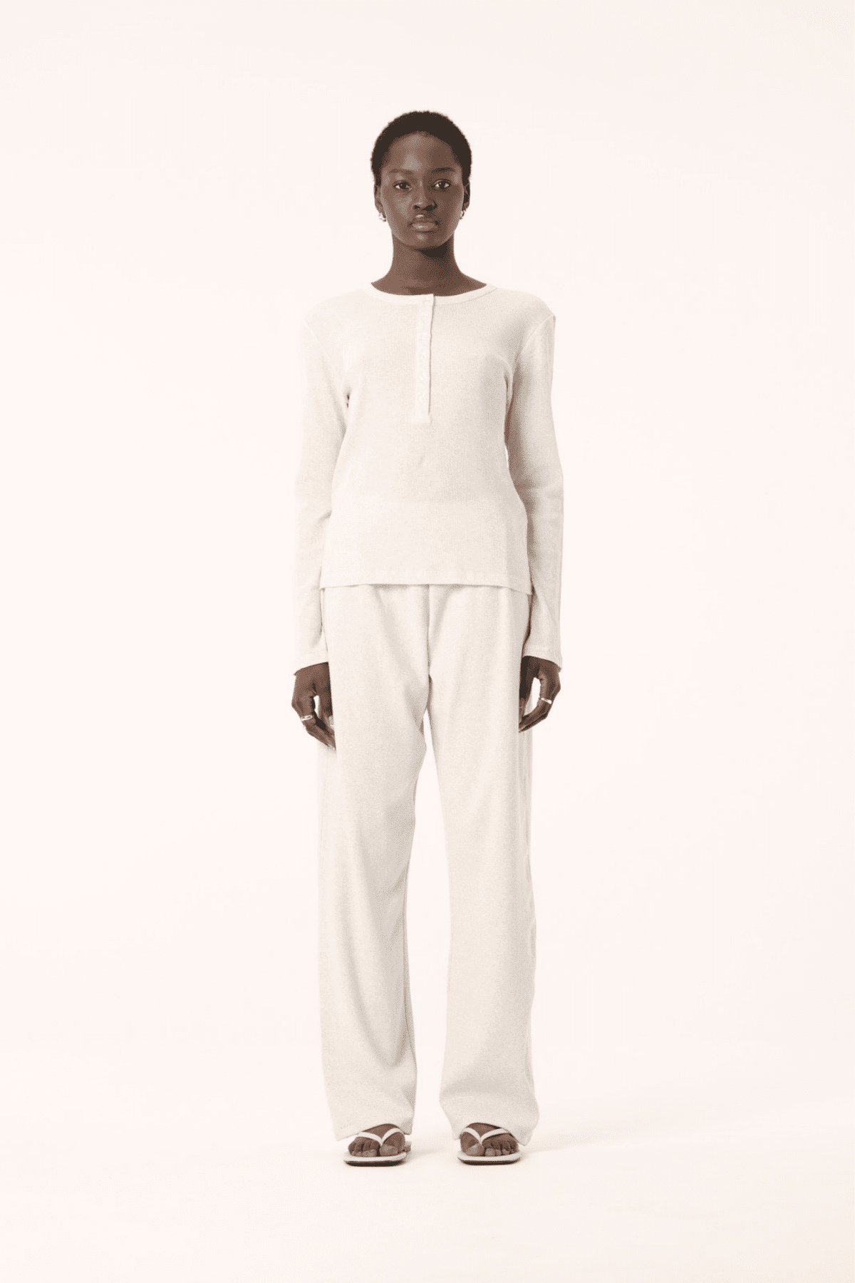 AUTUMN PJ SET WHITE MARLE