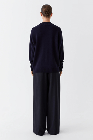 AVON KNIT PULLOVER NAVY
