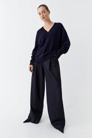 AVON KNIT PULLOVER NAVY