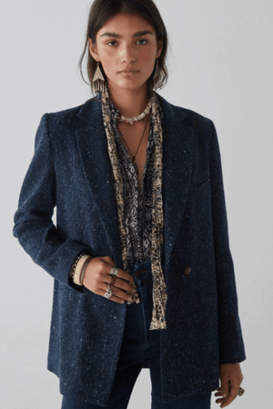AZALEA BLAZER MISTY BLUE