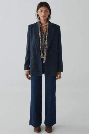 AZALEA BLAZER MISTY BLUE