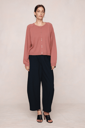 BABETTE CARDIGAN ROSEWOOD