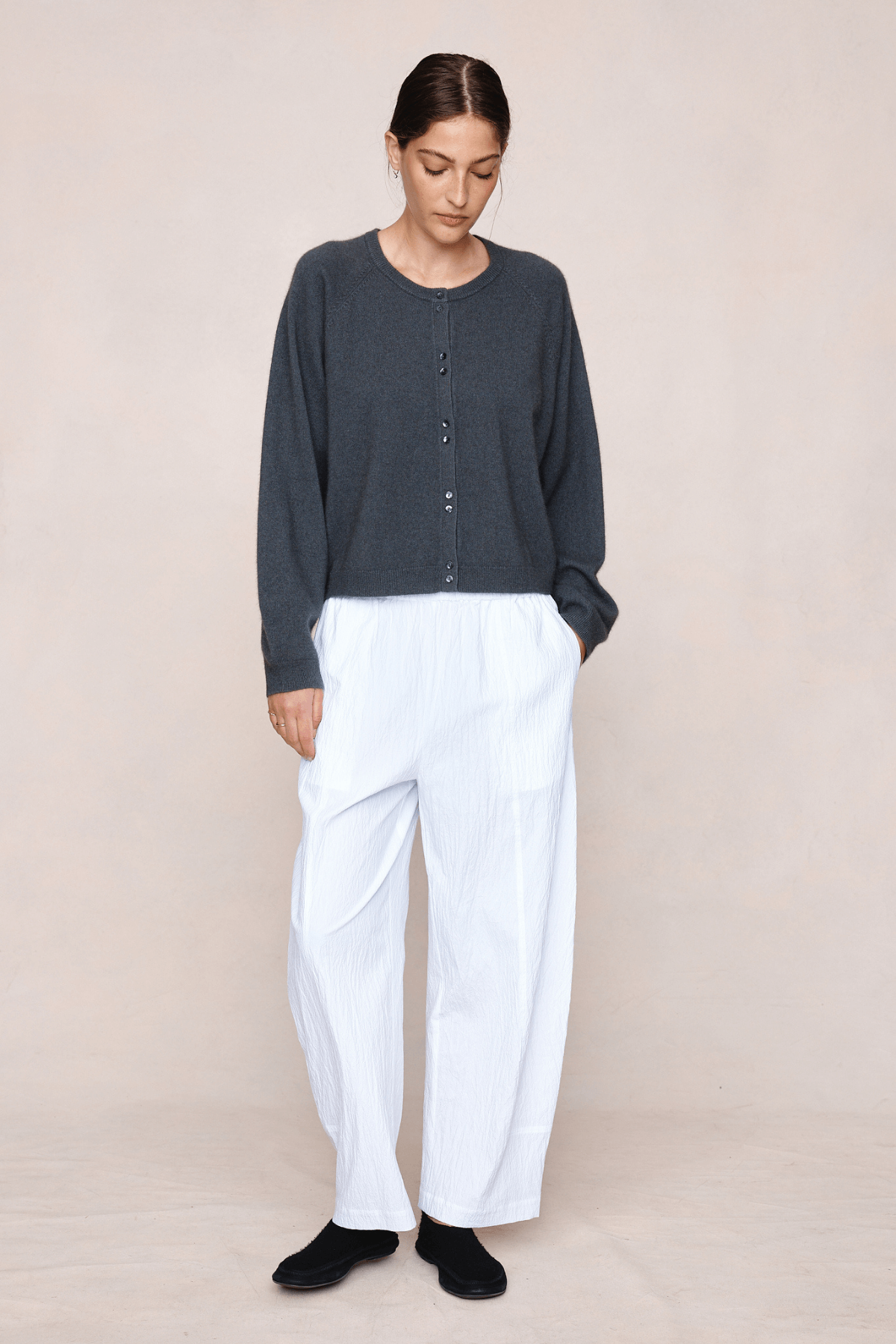 BABETTE CARDIGAN STARLING