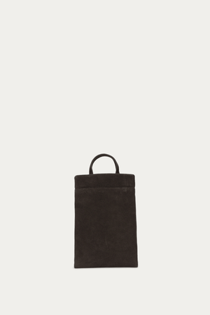 BANDIT PHONE POUCH ASPHALT SUEDE