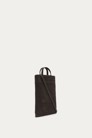 BANDIT PHONE POUCH ASPHALT SUEDE