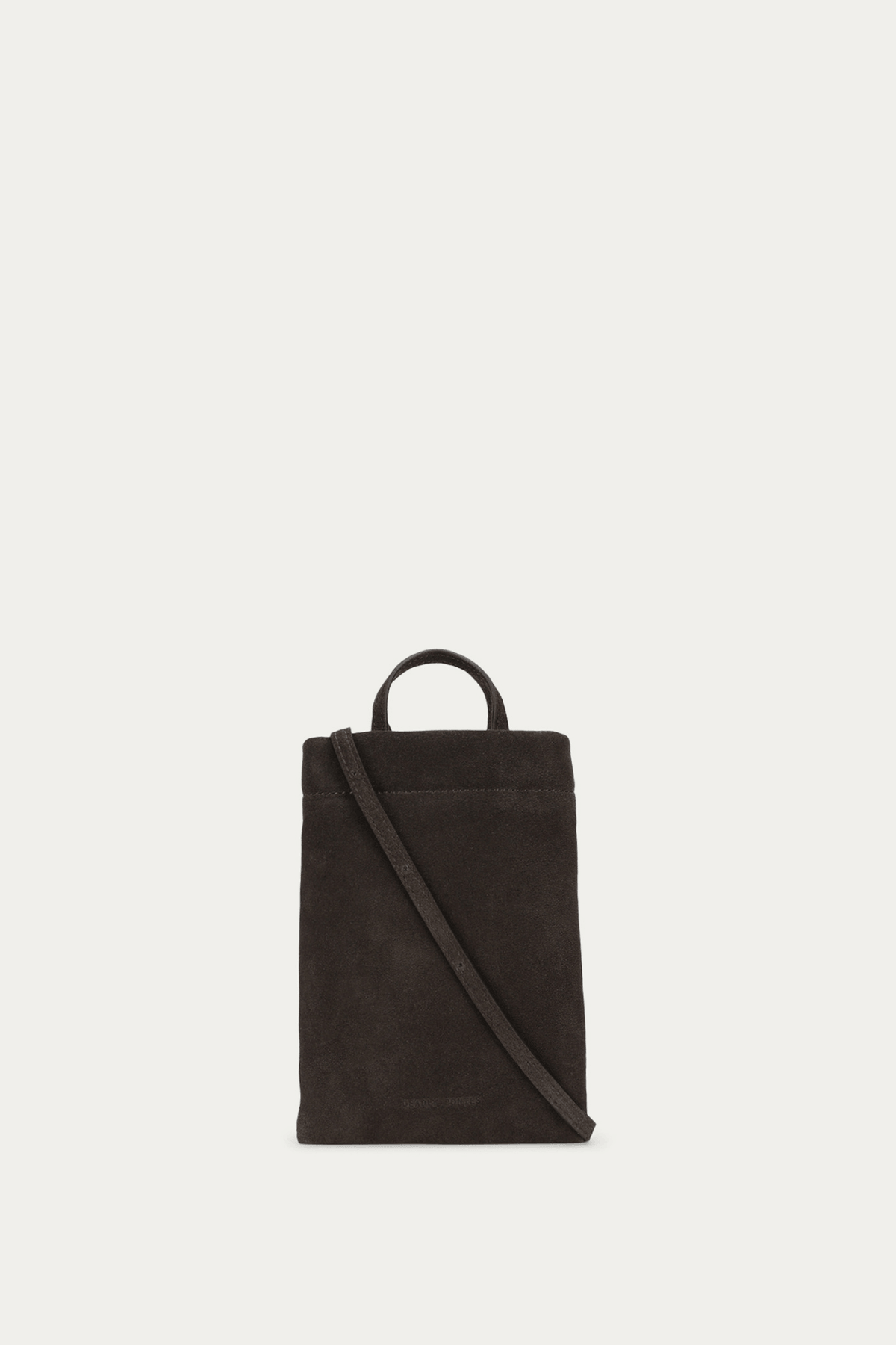 BANDIT PHONE POUCH ASPHALT SUEDE