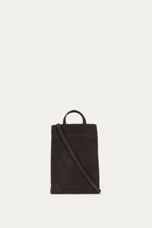 BANDIT PHONE POUCH ASPHALT SUEDE