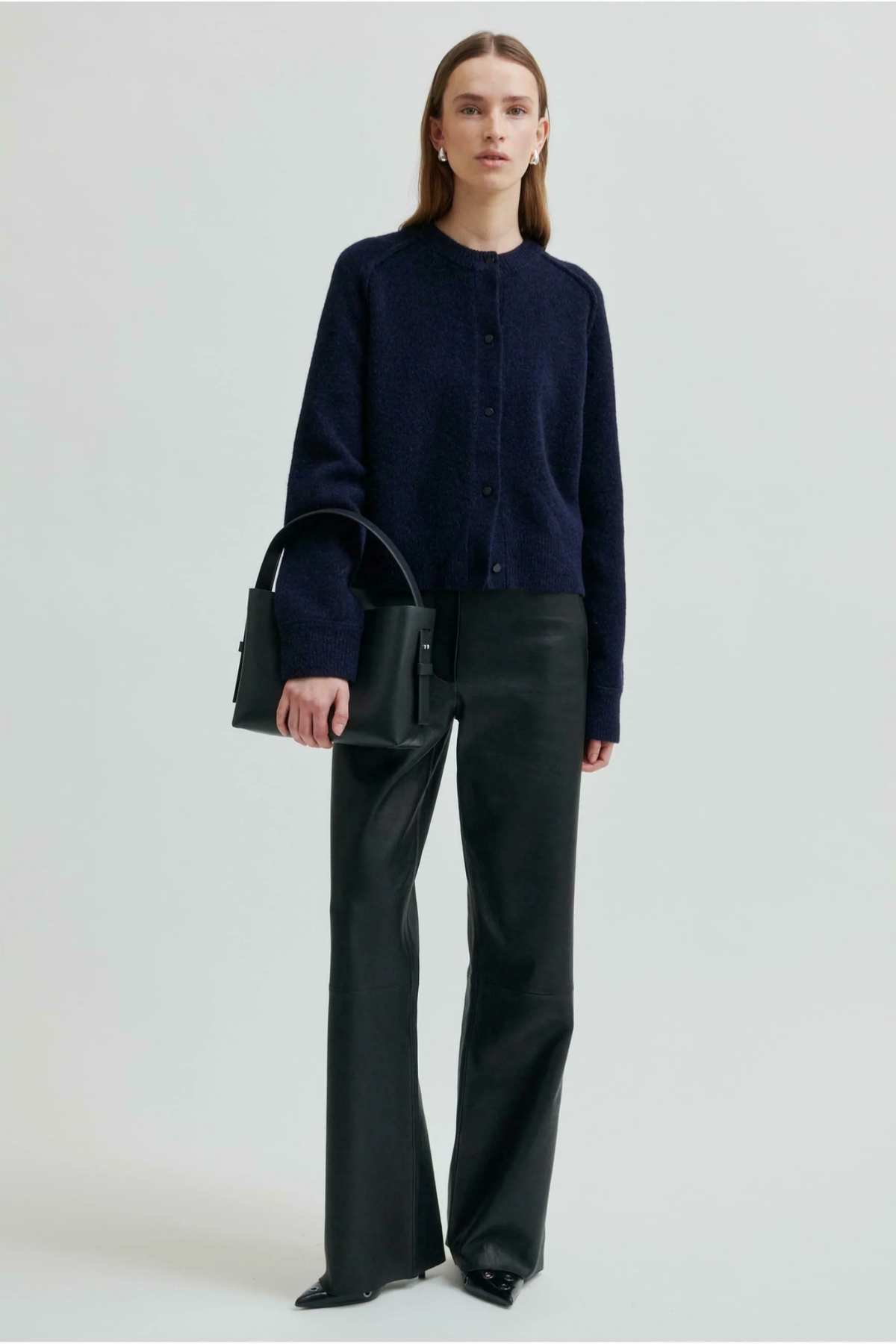 BANJA RAGLAN CARDIGAN CARBON