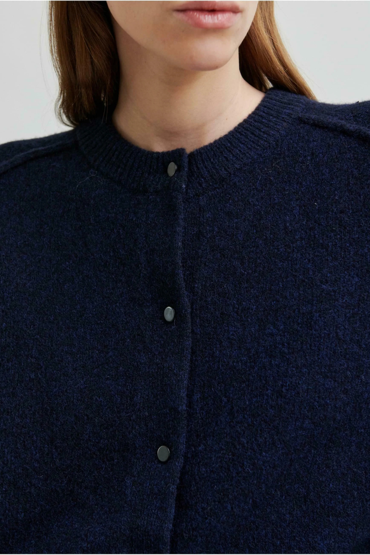 BANJA RAGLAN CARDIGAN CARBON