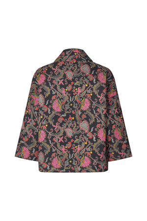 BARBRA JACKET LS FLOWER PRINT