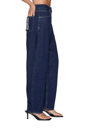 BARRELL JEAN ORIGINAL RINSE DENIM