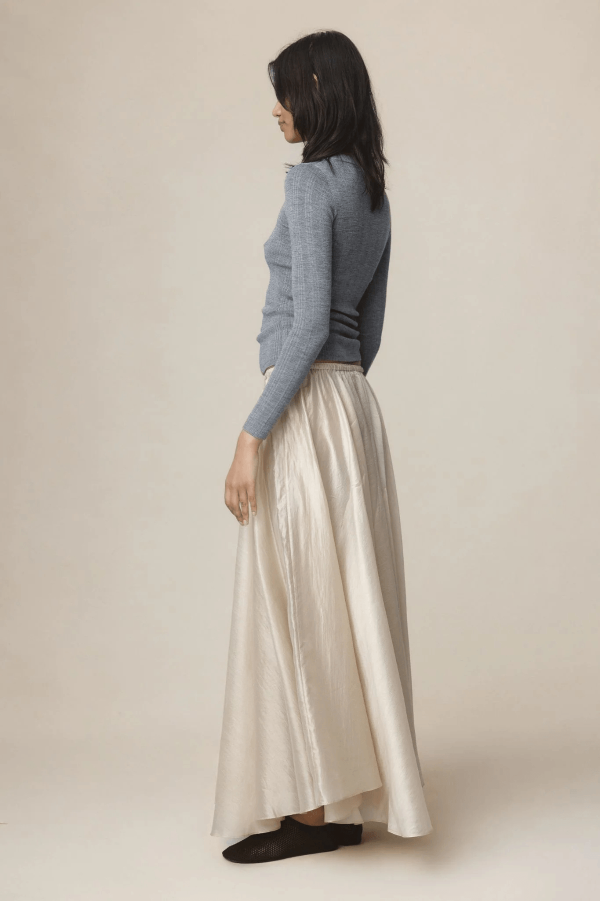 BAYLEY SKIRT CHAMPAGNE