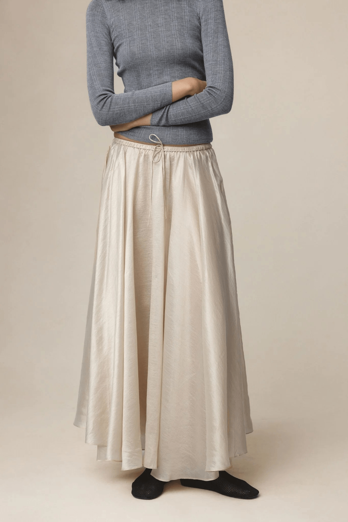 BAYLEY SKIRT CHAMPAGNE