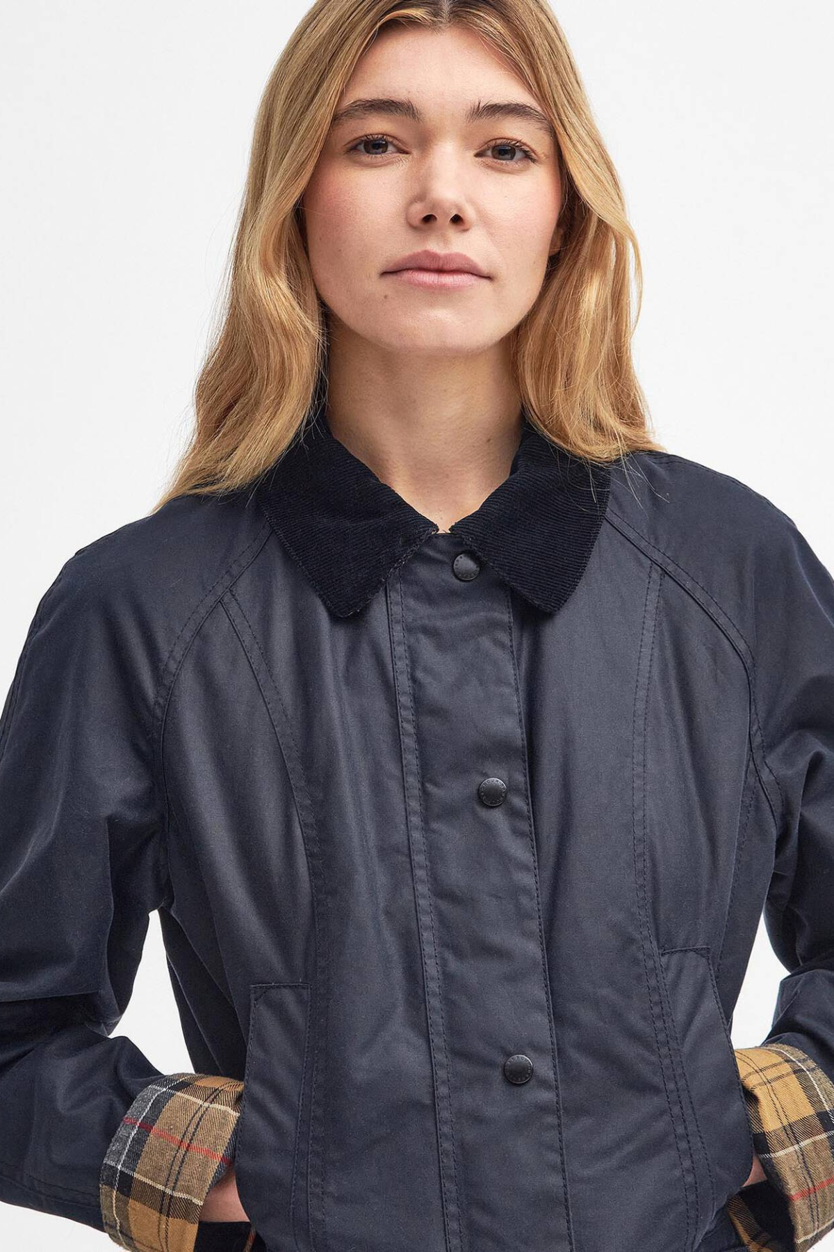 BEADNELL WAX JACKET NAVY