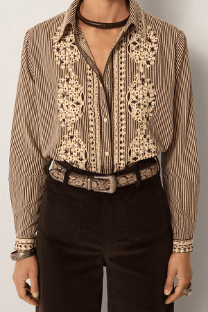 BEBO BLOUSE COHIDA TOBBACO