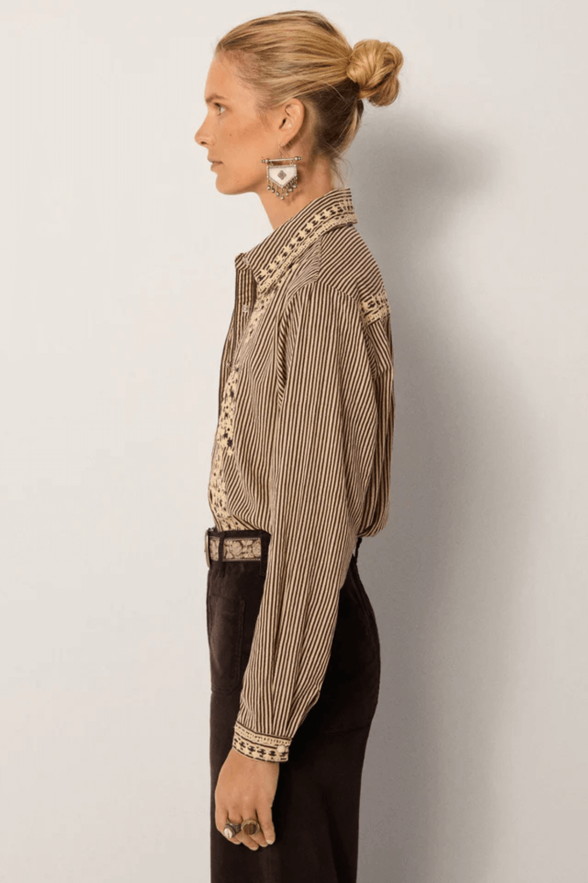 BEBO BLOUSE COHIDA TOBBACO