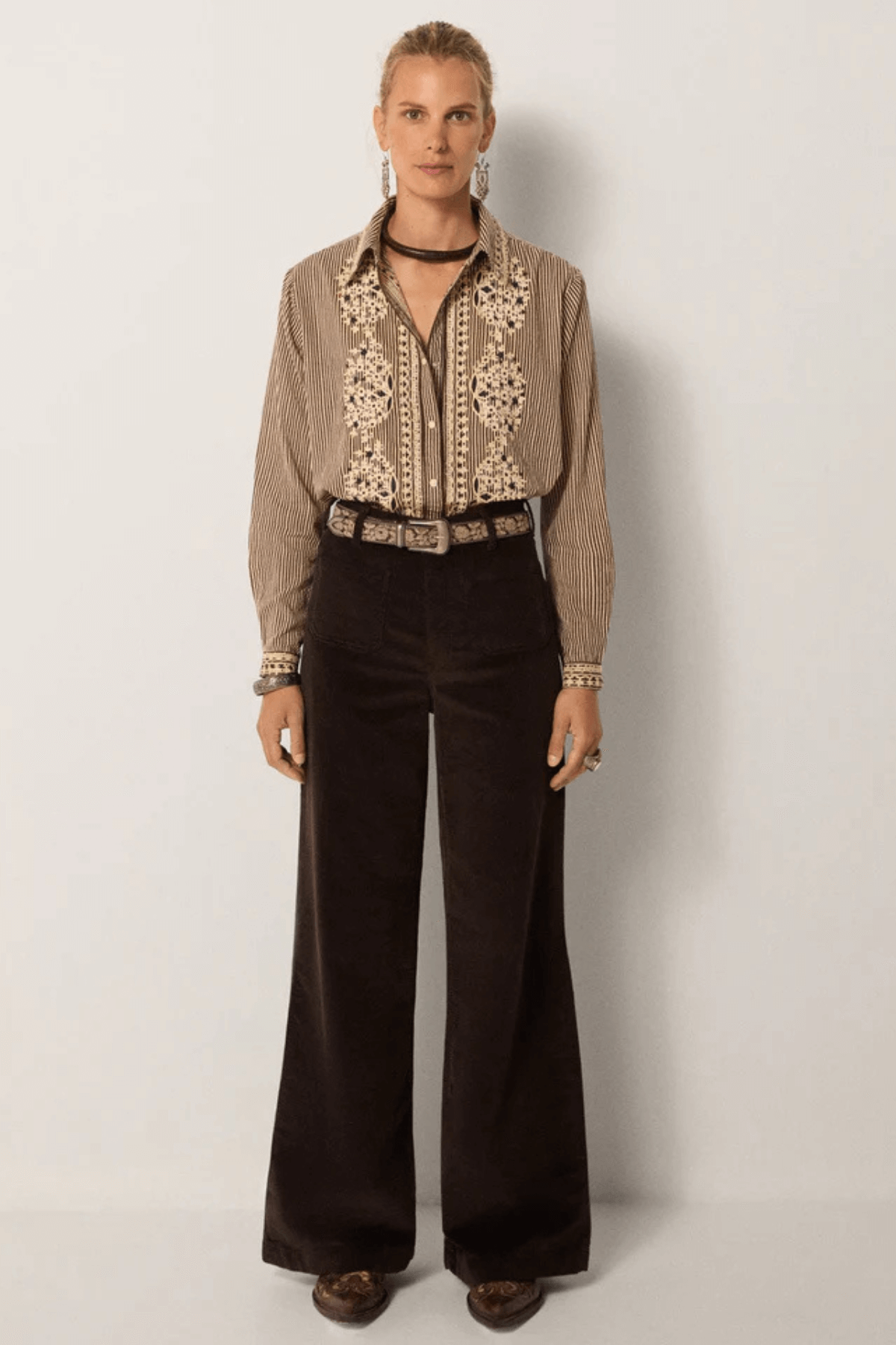 BEBO BLOUSE COHIDA TOBBACO