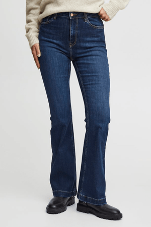 BECCA JEANS DARK BLUE DENIM