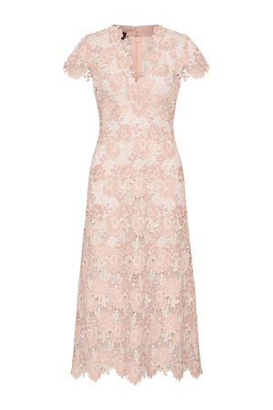 BELINDA DRESS BLUSH CREAM