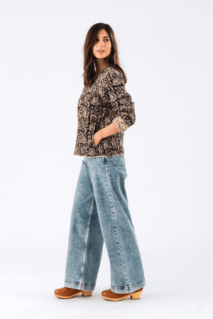 BETTY JACKET FLOWER PRINT