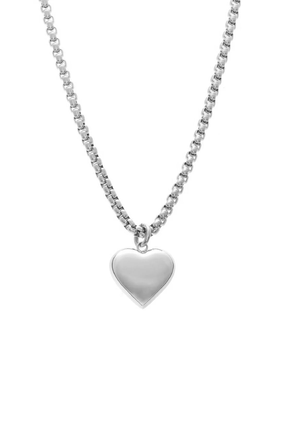BISOUS NECKLACE SILVER