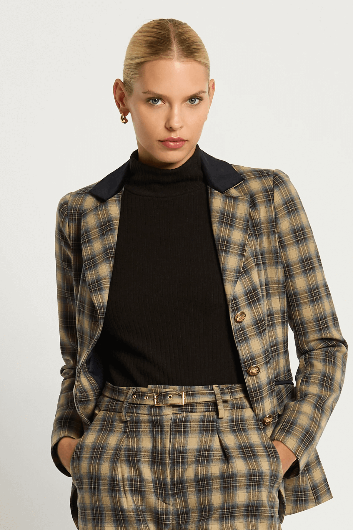 BLAIR BLAZER CHOCOLATE