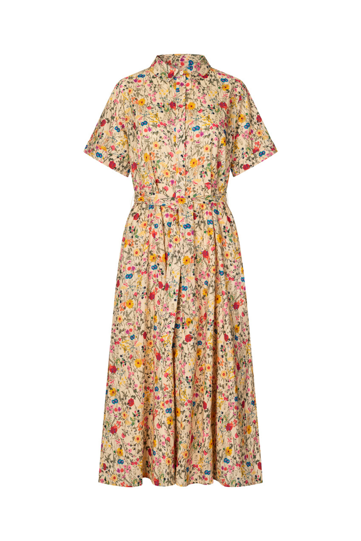BLAKE MIDI DRESS FLOWER PRINT