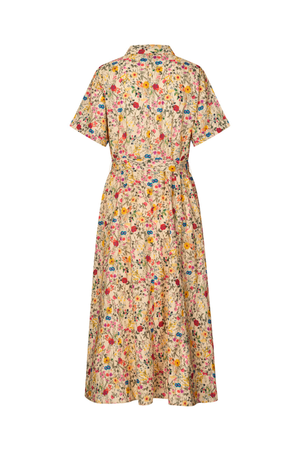 BLAKE MIDI DRESS FLOWER PRINT