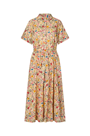 BLAKE MIDI DRESS FLOWER PRINT