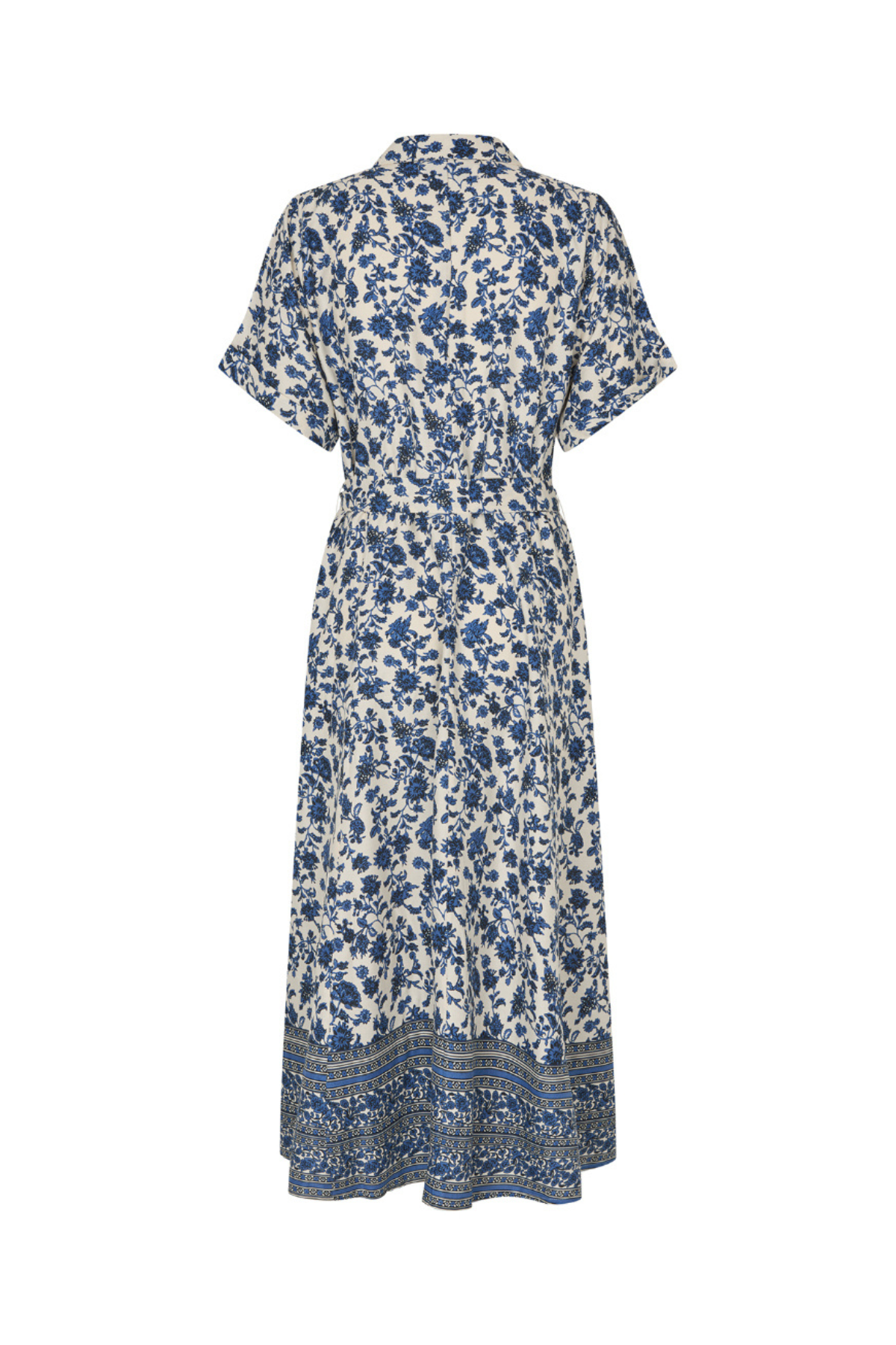 BLAKE MIDI DRESS BLUE