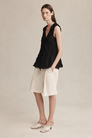 BLANCHE TOP BLACK