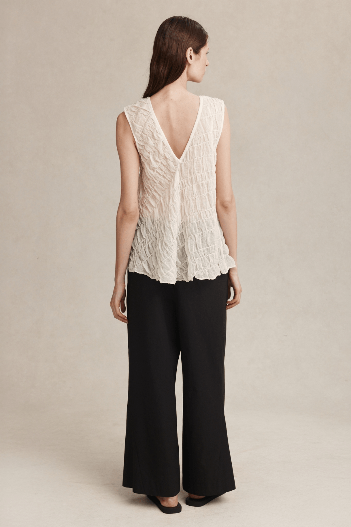 BLANCHE TOP IVORY