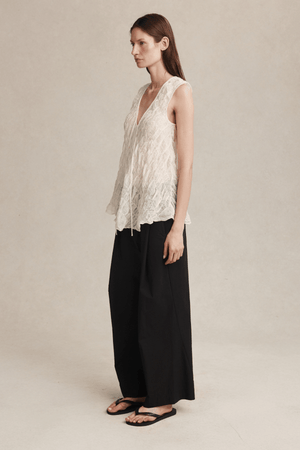 BLANCHE TOP IVORY
